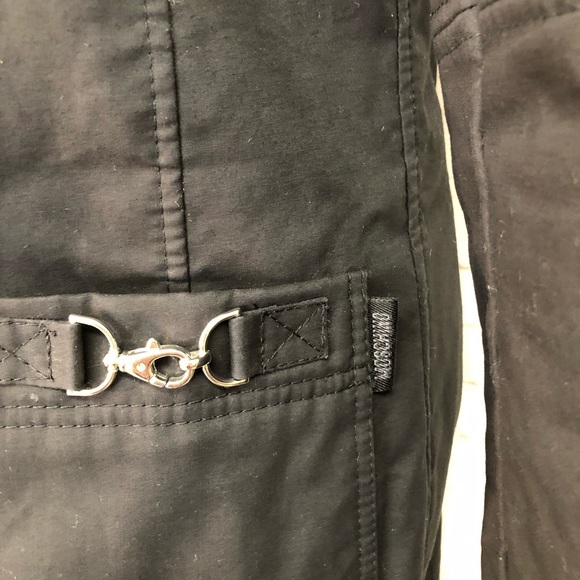 COPY - MOSCHINO Jeans Black Coat W/ Latch Detail - Picture 3 of 6